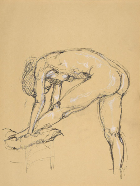 dessin de nu féminin