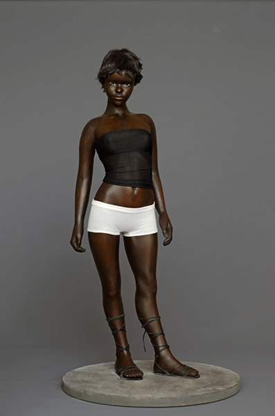 femme en short